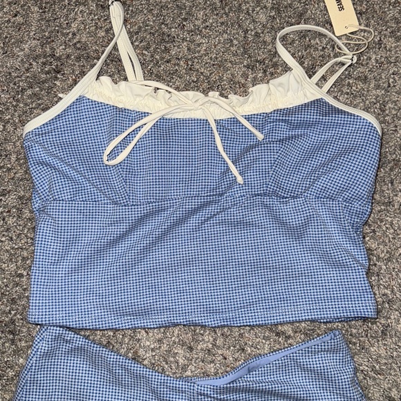 NWT Seamolly Vintage Gingham bathing suit - Picture 2 of 3